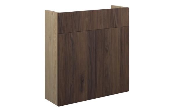 Eden 600mm Slim Basin Unit - Warm Walnut (Oak Cab)